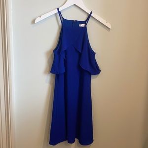 Royal blue dress